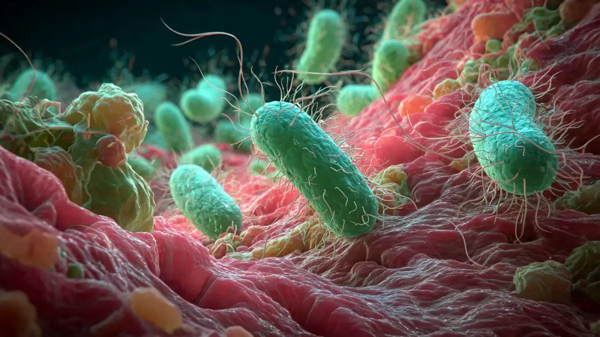 Invasion bactérienne de la vessie par E. coli