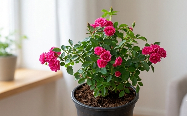 Le rosier miniature est non toxique pour les chats Rosier miniature — plante non toxique pour les chats